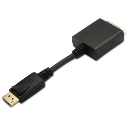 Adattatore Aisens DisplayPort a DVI-D maschio/femmina 15 cm Nero