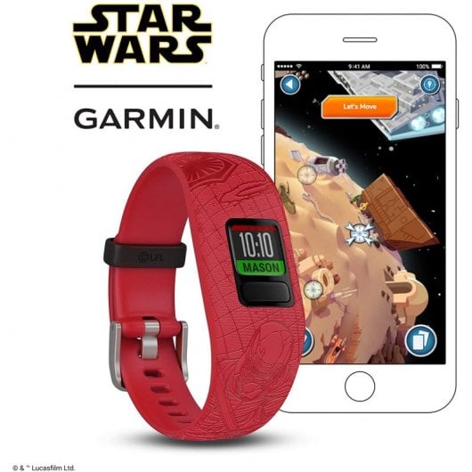 Garmin Vivofit Jr2 Pulsera de Actividad Infantil Lado Oscuro