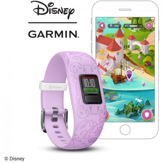 Garmin Vivofit Jr2 Pulsera de Actividad Infantil Princesas Disney