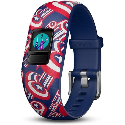 Garmin Vivofit Jr2 Pulsera de Actividad Infantil Capitán América