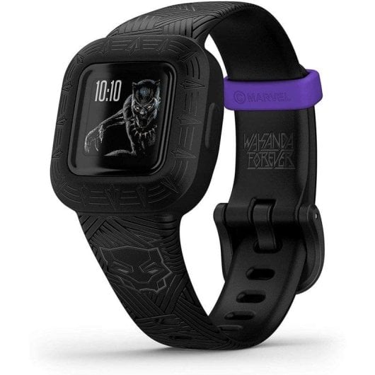 Garmin Vivofit Jr3 Bluetooth 33mm MIP Schwarz S/M Wasserdicht 5ATM Pulsmessung Schlaftracking