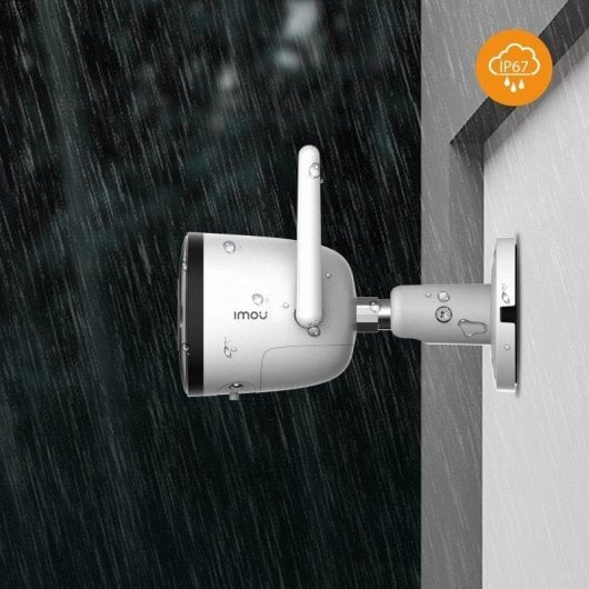 Caméra de surveillance Imou Bullet 2 FullHD Vision Nocturne Extérieure Détection IA Alarme Audio Bidirectionnel