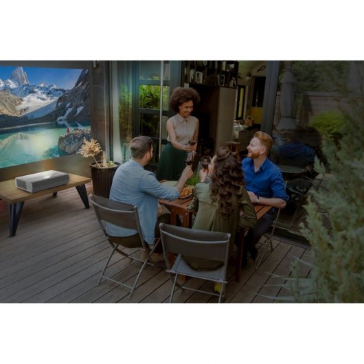 Optoma CinemaX P2 Proyector Láser ANSI DLP 3D UltraHD 4K 3000 Lúmenes