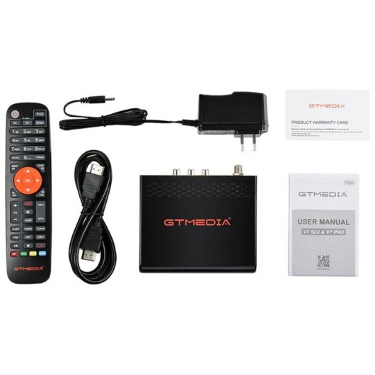 GTMedia V7 S2X Receptor Satélite WiFi FullHD