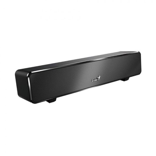 Barra de Som Genius SoundBar 100 2.0 6W USB Jack 3.5 mm Compacta