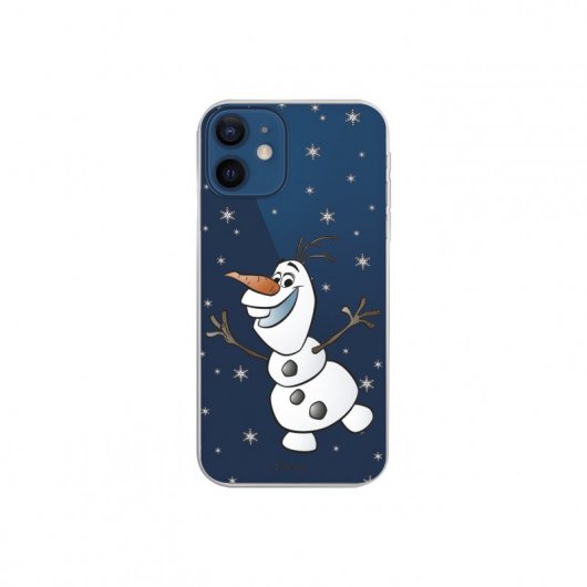Funda Oficial de Disney Olaf Frozen Transparente para iPhone 12