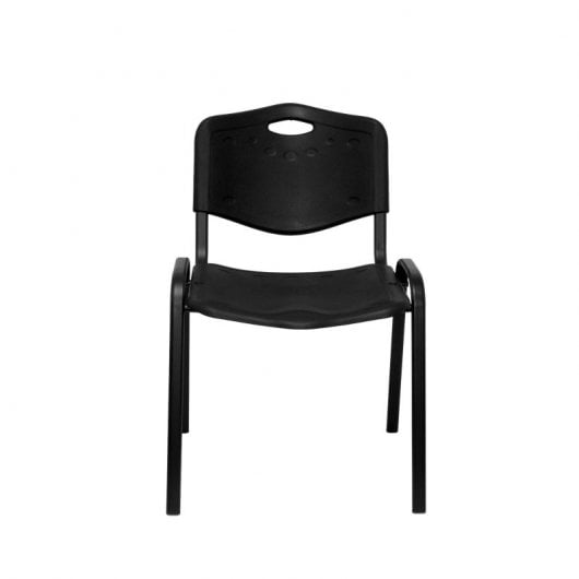 Piqueras y Crespo Robledo Pack de 2 Sillas PVC Negro