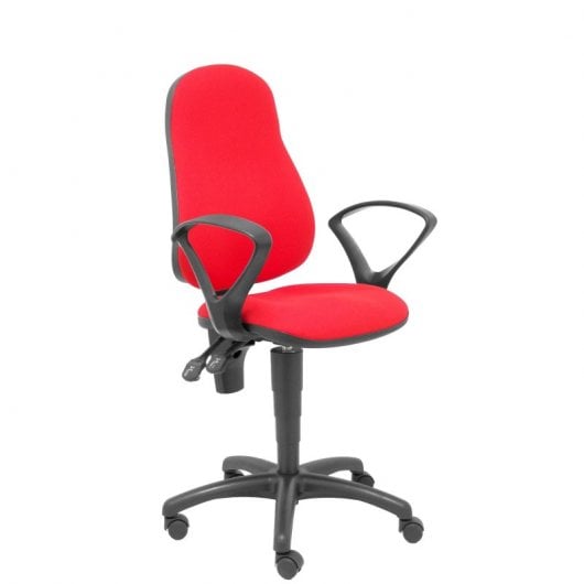 Chaise Arán rouge Piqueras et Crespo Álamo