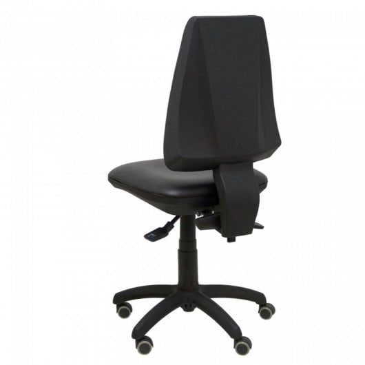 Piqueras y Crespo Elche Silla Asincro Similpiel Negro Ruedas de Parqué