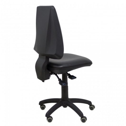 Piqueras y Crespo Elche Silla Asincro Similpiel Negro Ruedas de Parqué