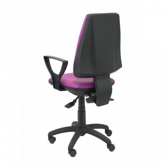 Piqueras y Crespo Elche Silla Sincro Similpiel Lila con Brazos