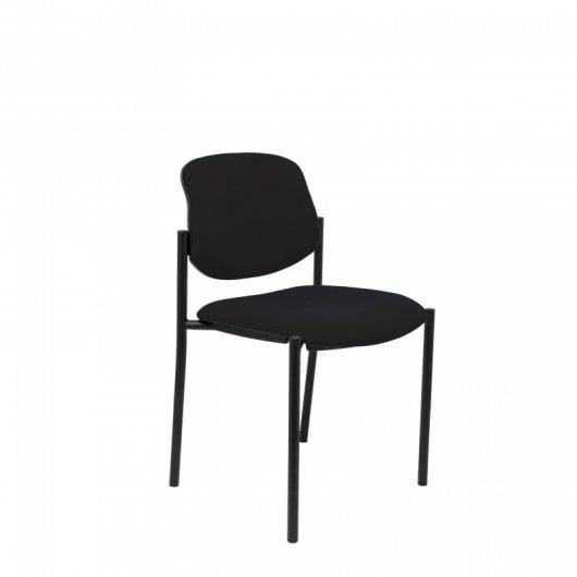 Piqueras y Crespo Villalgordo Fester Stuhl Bali Schwarz Schwarzes Gestell