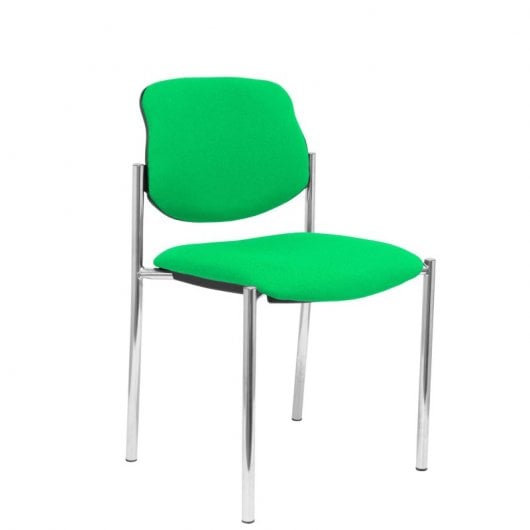 Piqueras y Crespo Villalgordo Fester Stuhl Bali Green Chrome Chassis