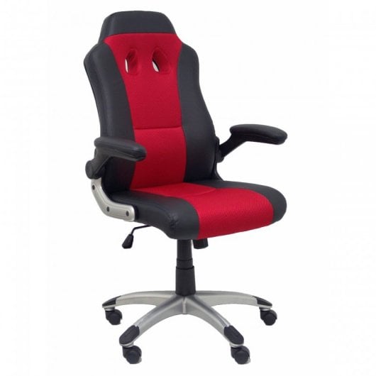 Piqueras y Crespo Talave Silla Gaming Similpiel Negro/Rojo