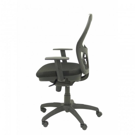 Piqueras y Crespo Jorquera Silla Malla Blanca Asiento Bali Negro