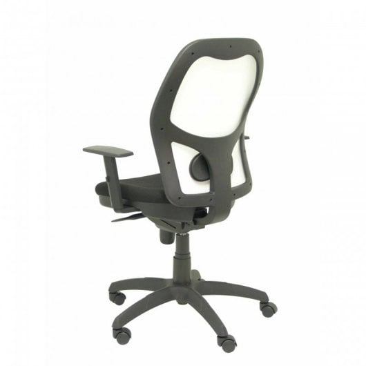 Piqueras y Crespo Jorquera Silla Malla Blanca Asiento Bali Negro