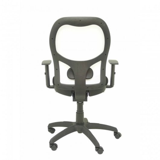 Piqueras y Crespo Jorquera Silla Malla Blanca Asiento Bali Negro