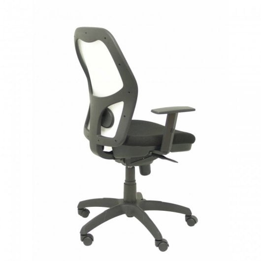 Piqueras y Crespo Jorquera Silla Malla Blanca Asiento Bali Negro