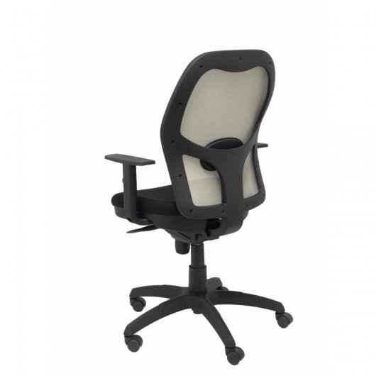 Piqueras y Crespo Jorquera Silla Malla Gris Asiento Bali Negro