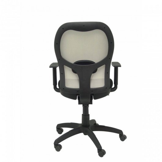 Piqueras y Crespo Jorquera Silla Malla Gris Asiento Bali Negro