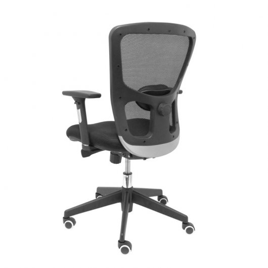 Piqueras y Crespo Pozuelo Silla Respaldo Malla Asiento 3D Negro