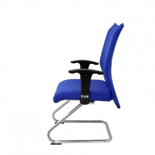 Piqueras und Crespo Albacete Bali Blue Sled Confidant Stuhl
