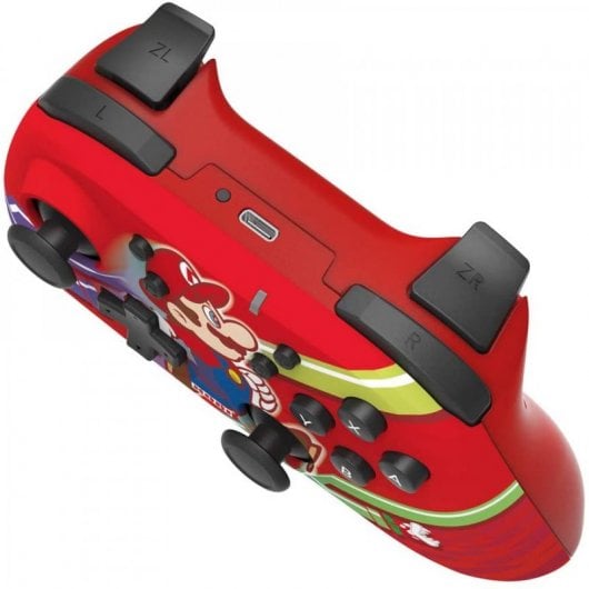 Hori Horipad Super Mario Edição Especial Vermelho Comando Sem Fios para Nintendo Switch
