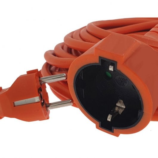 Eurobric 30334 Prolongador 10m Naranja