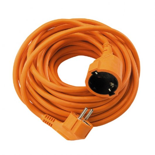 Eurobric 30336 Prolongador 25m Naranja