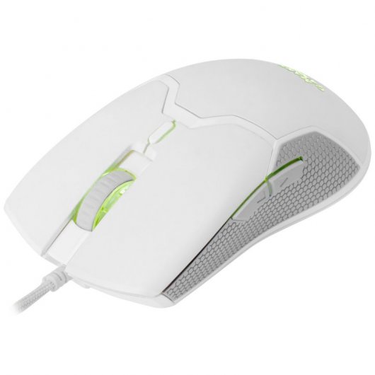 Mars Gaming MMV Ratón Gaming RGB 10000DPI Blanco