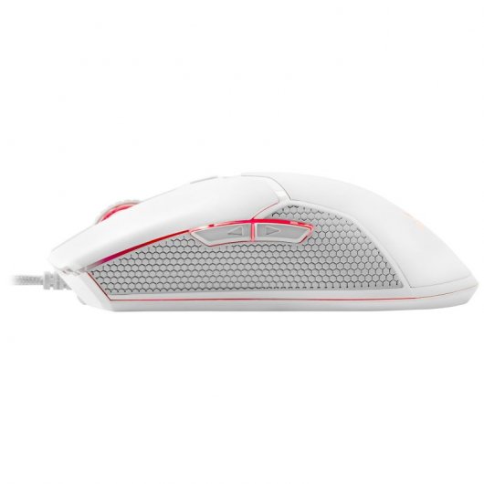 Mars Gaming MMV Ratón Gaming RGB 10000DPI Blanco