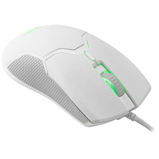 Mars Gaming MMV Ratón Gaming RGB 10000DPI Blanco