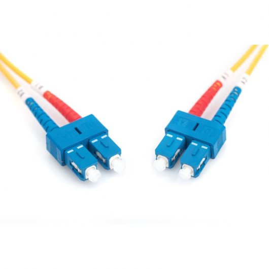 Digitus Cable de Conexión de Fibra Óptica Dúplex SC 1m Amarillo