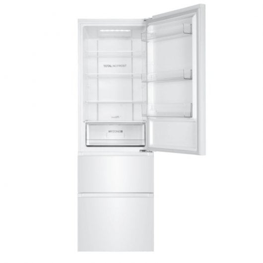 Haier HTR3619ENPW Frigorífico Combinado E Branco