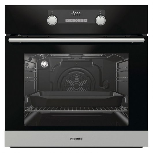 Hisense BI5229PG Horno Pirolítico Multifunción 70L Cristal Negro