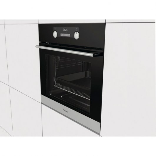 Hisense BI5229PG Horno Pirolítico Multifunción 70L Cristal Negro