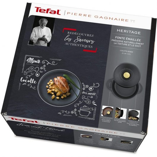 Tefal Heritage E2230304 Casserole 21 cm