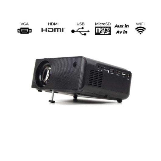 Projecteur PRIXTON Cinema Deluxe WXGA 7000 Lumens 230" LED LCD WiFi Bluetooth Smart