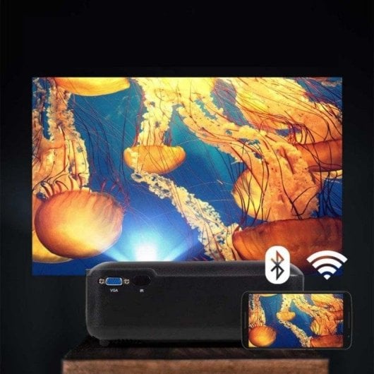 Projecteur Prixton Cinema Deluxe WXGA 180 Lumens 230" LED LCD Portable WiFi Bluetooth