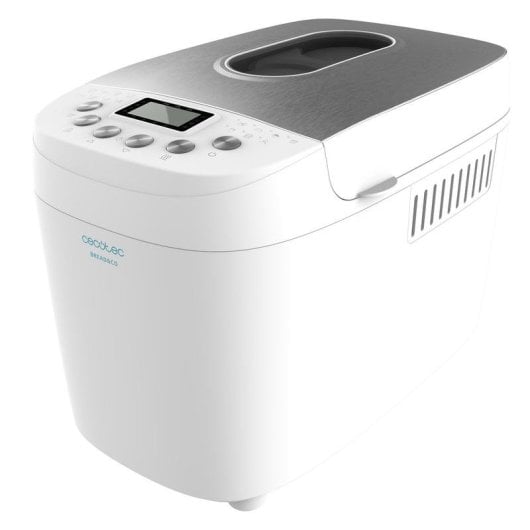 Panificadora Cecotec Bread&Co 1500 PerfectCook 1,5 kg Acier LCD 15 Programmes