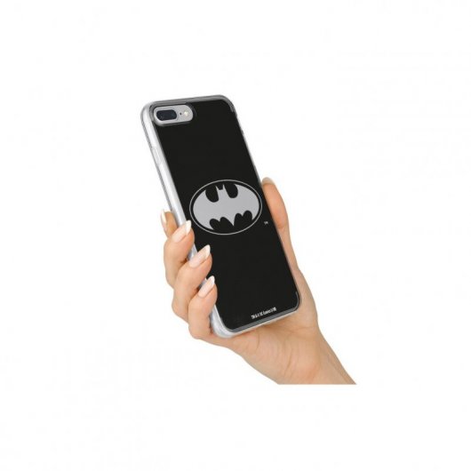 Funda Oficial de DC Comics Batman Logo Transparente para iPhone 12