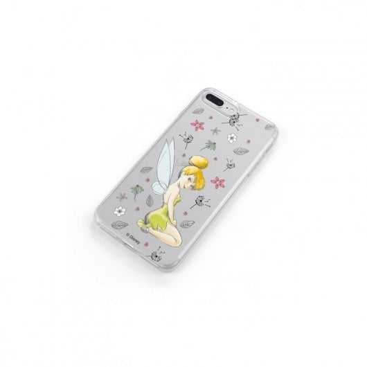 Funda Oficial de Disney Peter Pan Campanilla Silueta Transparente para iPhone 12