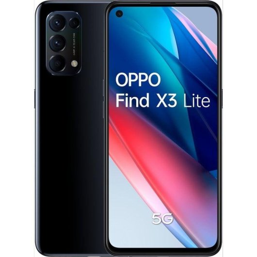 OPPO Find X3 Lite 5G 8GB 128GB 6.43" Noir