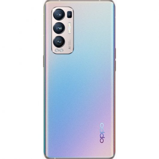 OPPO Find X3 Neo Smartphone 5G, Qualcomm865, Display 6.55''FHD+AMOLED, 4 Fotocamere 50MP, RAM 12GB ESPANDIBILE FINO A 19GB+ROM 256GB, 4500mAh, WiFi 6, Dual Sim, [Versione Italiana], Colore Galactic Silver