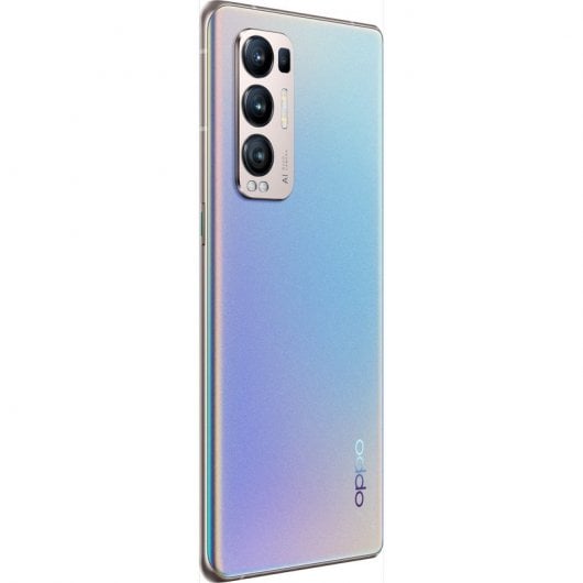 OPPO Find X3 Neo Smartphone 5G, Qualcomm865, Display 6.55''FHD+AMOLED, 4 Fotocamere 50MP, RAM 12GB ESPANDIBILE FINO A 19GB+ROM 256GB, 4500mAh, WiFi 6, Dual Sim, [Versione Italiana], Colore Galactic Silver