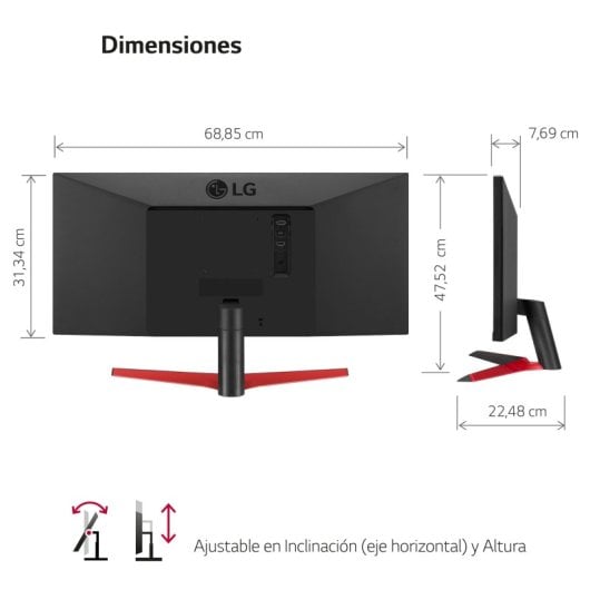 LG 29WP60G-B 29" LED IPS UltraWide FullHD FreeSync