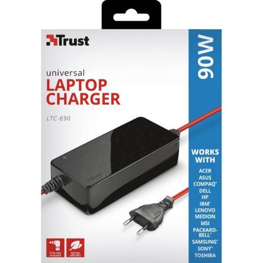 Trust LTC-690 Cargador Universal para Portátil 90W