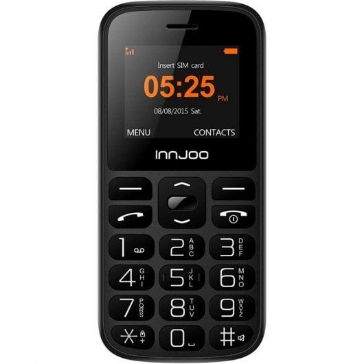 Innjoo Senior Teléfono para Mayores Negro Libre