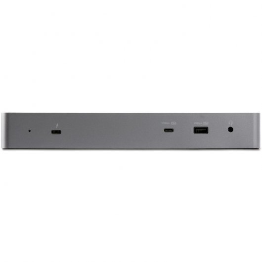 StarTech.com Dock Thunderbolt 3 compatibile con USB-C - Doppio monitor 4K 60Hz DisplayPort 1.4 o doppio display HDMI - Laptop Docking Station 8K 60Hz- Dock TB3/USB-C - 96W PD, 5xUSB - 10Gbps