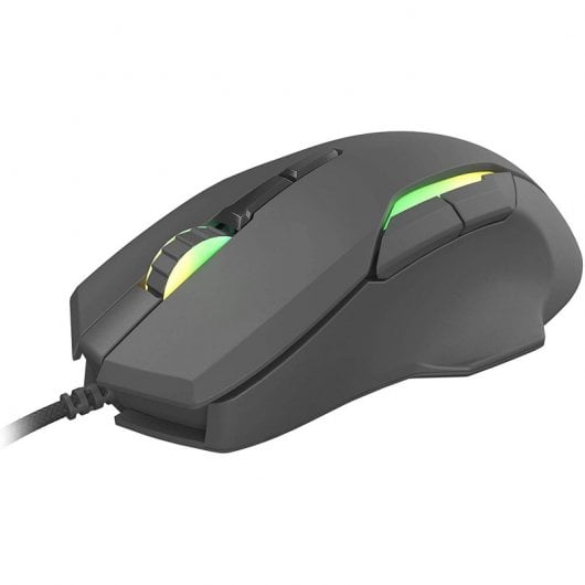 Mouse da gioco Genesis Xenon 220 RGB 6400 DPI Nero